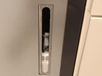 Front panel bracket for Candy dishwasher
