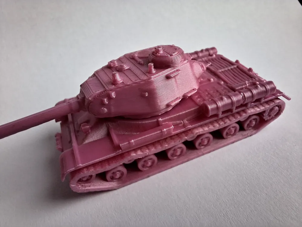 Pink Is 2 IS-2 Soviet heavy tank (pink) Remixed by martin.korinek - MakerWorld