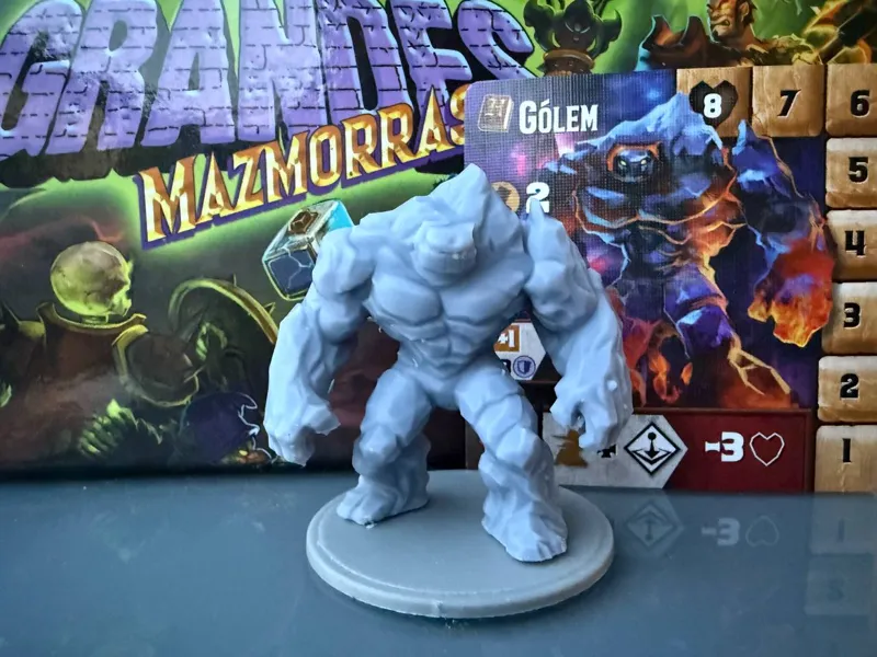 Miniatura Gólem "Tiny Epic Dungeons"