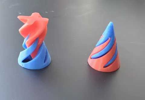 Small Spiral Fidget view 2