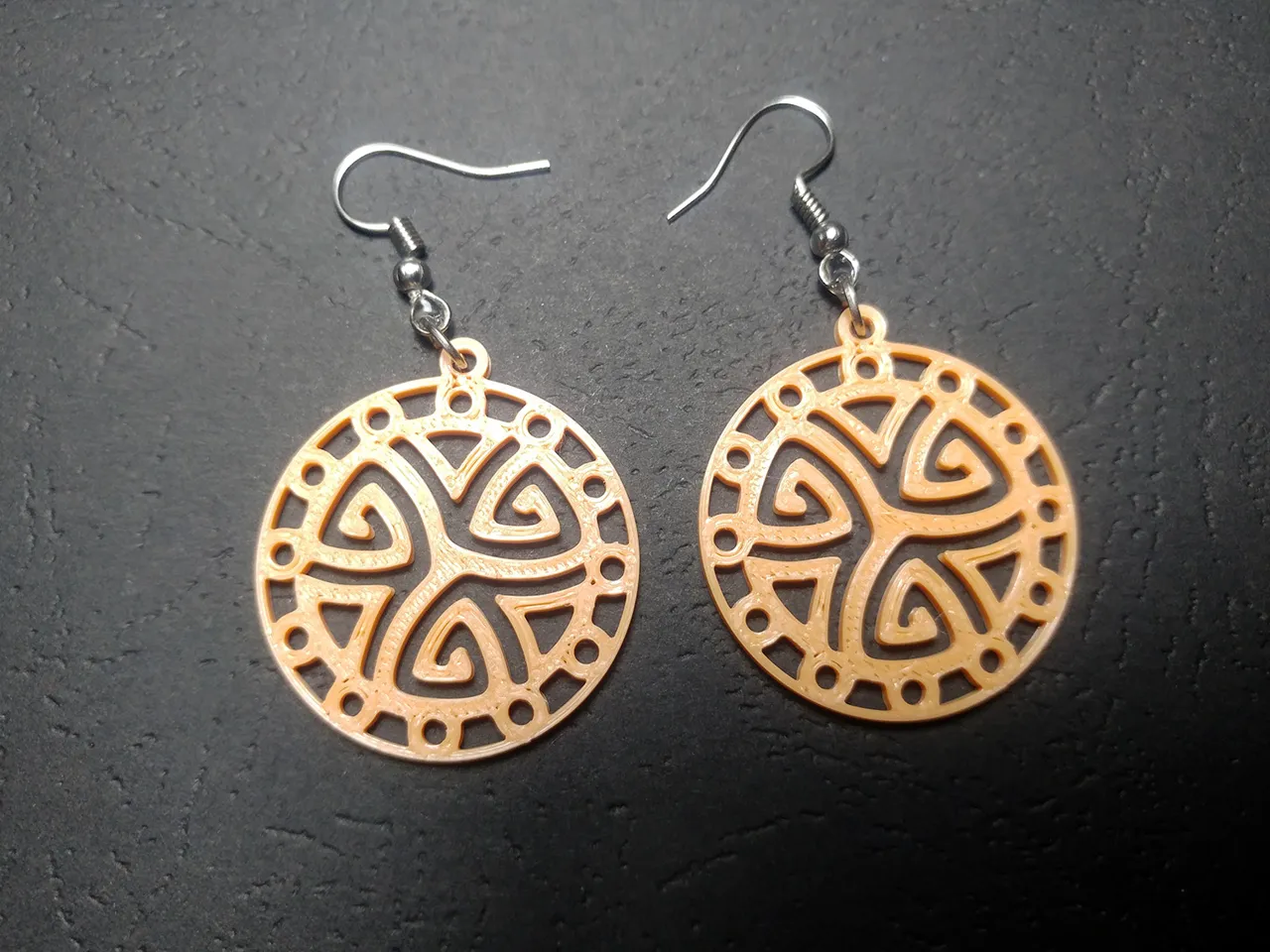 Threads of Light Earrings view 4