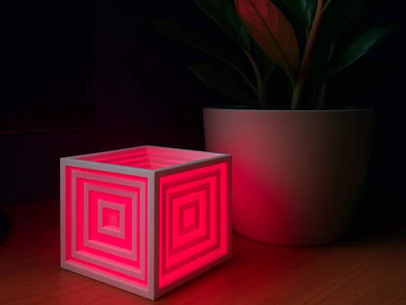 Cube Lamp LED Kit colorswitch cube design 