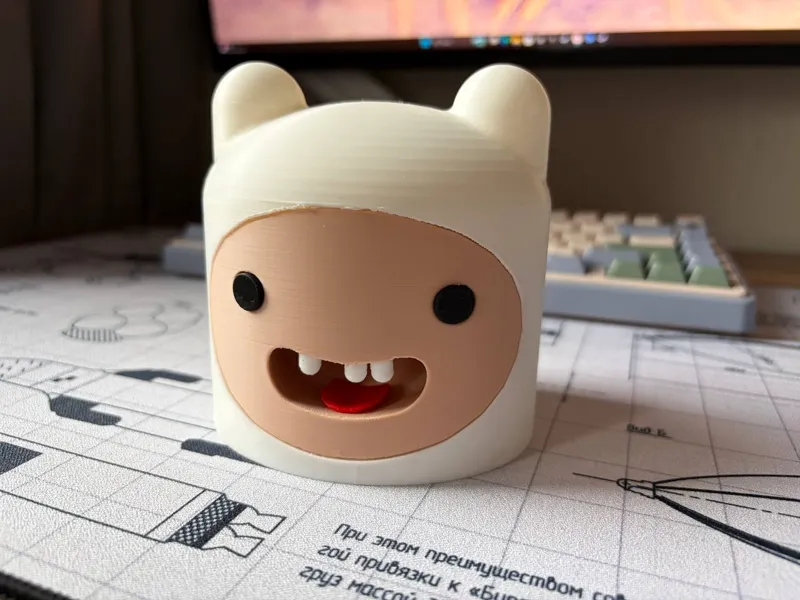 Finn's head adventure time