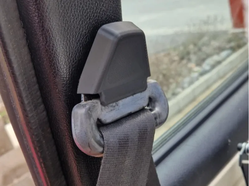 Vw seat belt cover cap