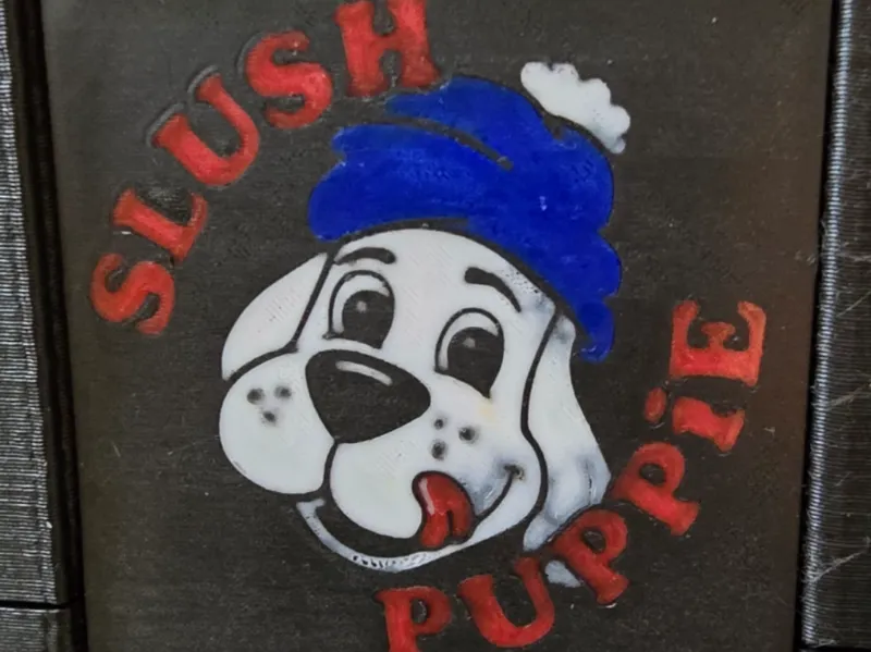 etiquettes pour saveur slush puppie