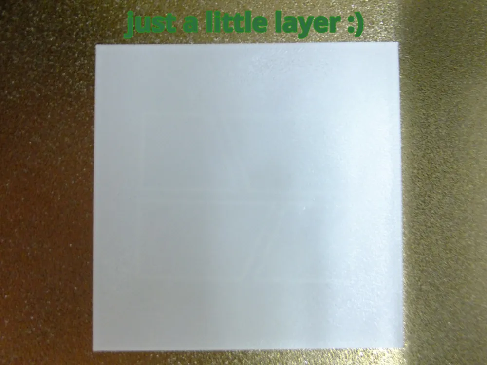 One Layer 100x100mm - Free 3D Print Model - MakerWorld