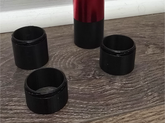 ZWO ASI120MM Extension Tube 3D model