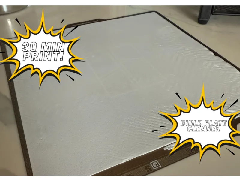 Build plate cleaner