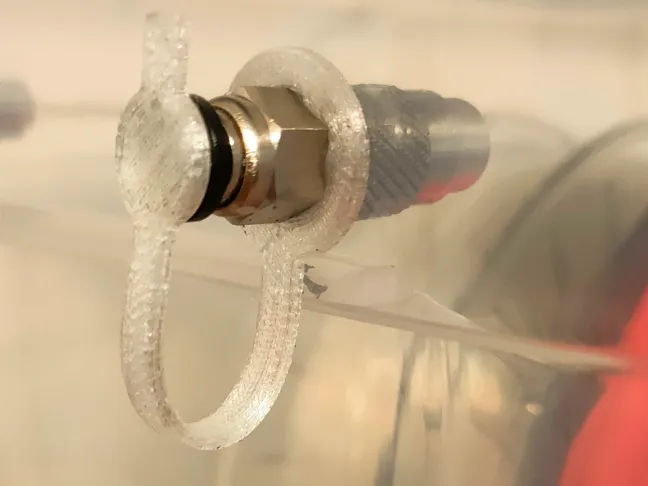 Tube/Hose nozzle seal with plug - TPU