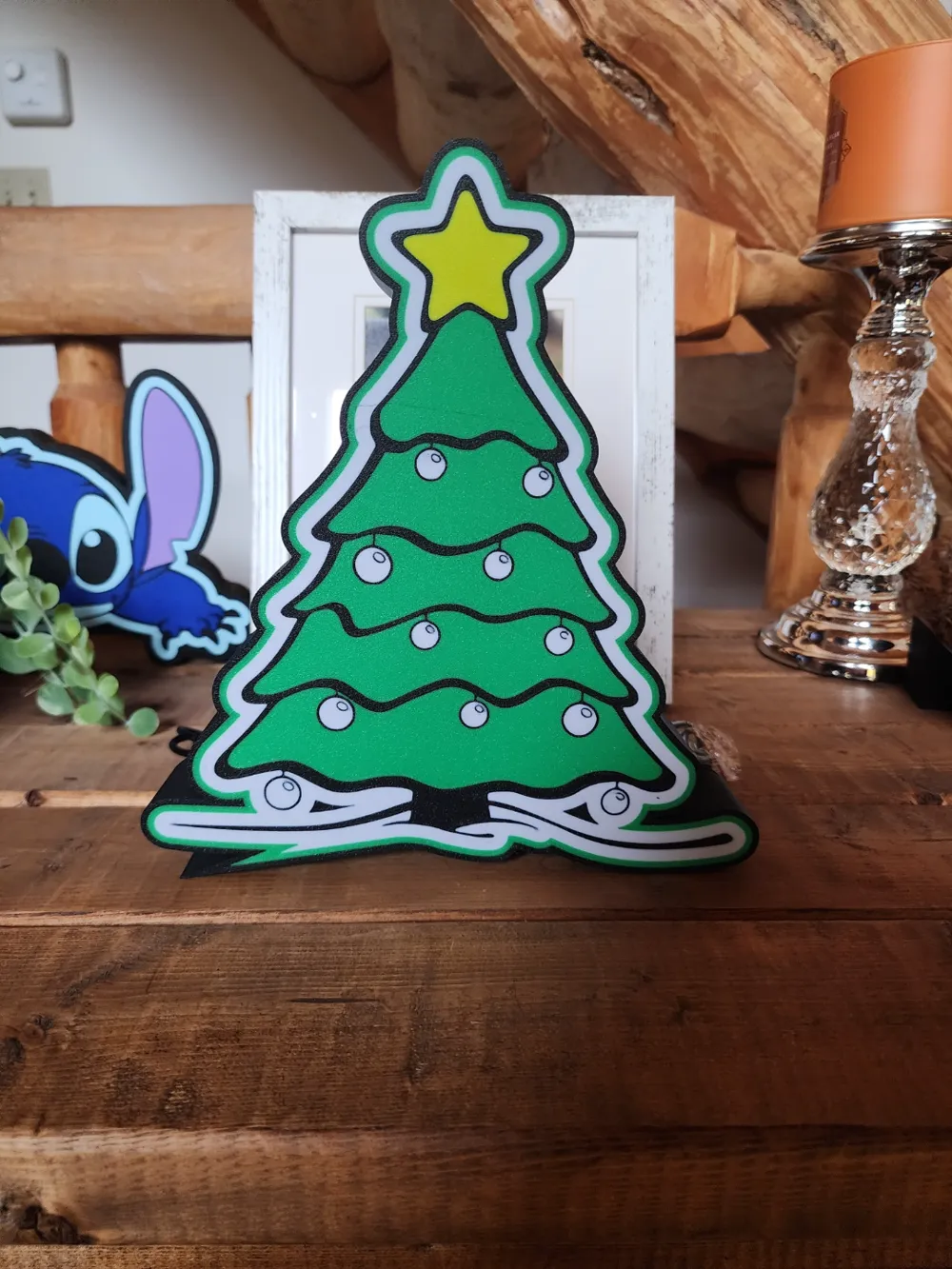 Tree Light Box Christmas Tree Light Box/LED Lamp - Free 3D Print Model - MakerWorld