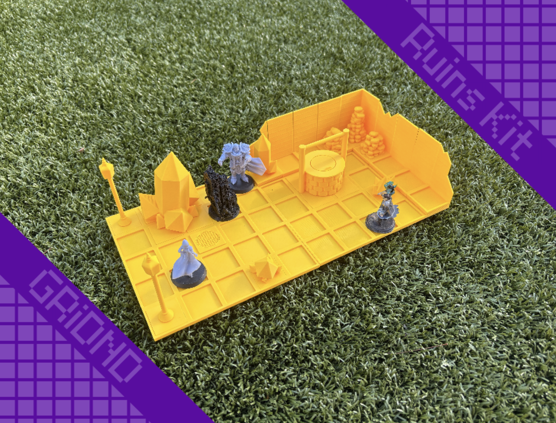 Miniatura 2 do modelo 3D Gridnd - Ruins Kit