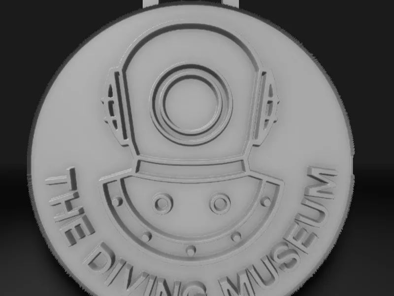 Medal for diving museum