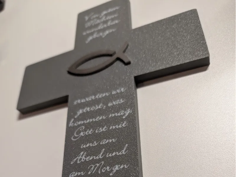 Haussegen Kreuz Segenswunsch