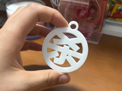 Character 'Kill' Pendant