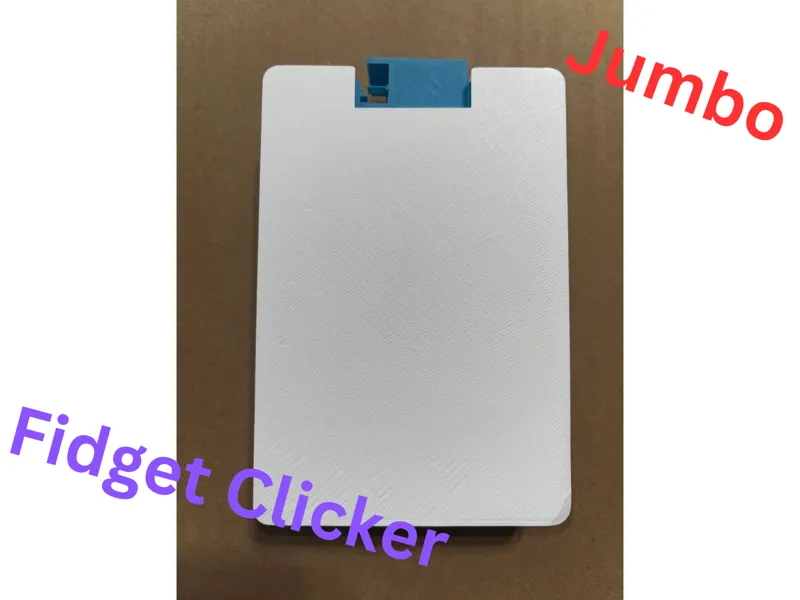 Fidget/Dog Training Clicker - JUMBO!
