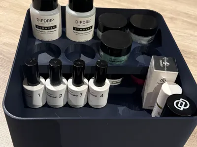 Dipdrip nail kit storage box