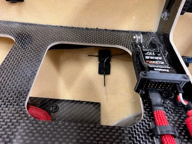 2,4 GHz Antenna Receiver holder (Futaba)