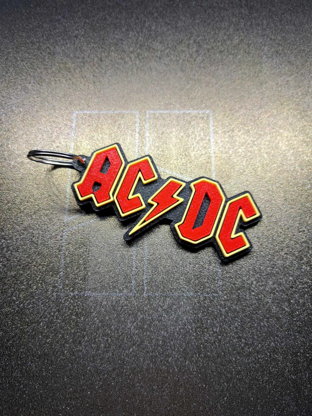 AC/DC Keychain by W00ster - MakerWorld