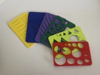 templates with less material