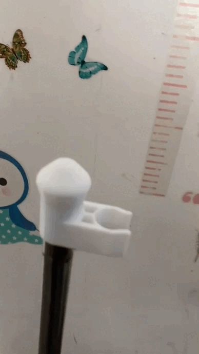 簸箕手柄卡扣（broom handle latch）