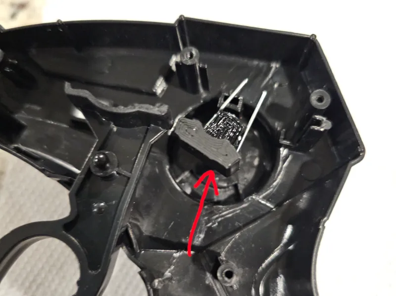 DE85 RC Controller Steering Column