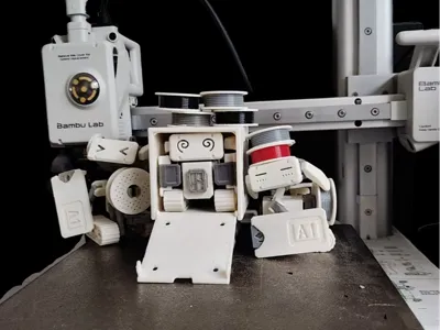 Cute Mech Zero Cub Bambu Lab A1 Cub Customizable Scenes Zero Cub Bambu Lab Exclusive Latest Update July 19