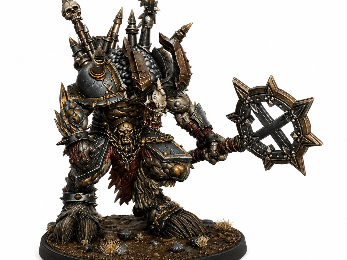 Demon Krampus D&D Miniature