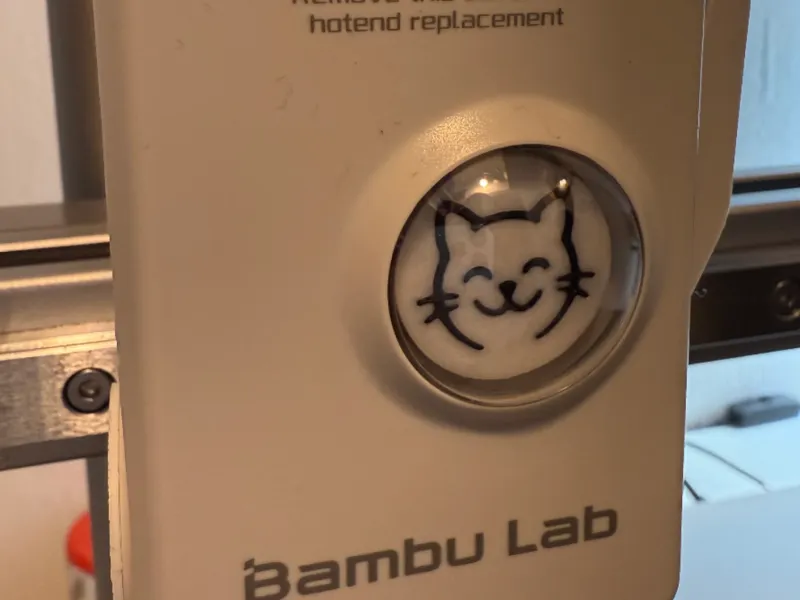 Cute Cat Extruder Wheel / Extruder Cap A1