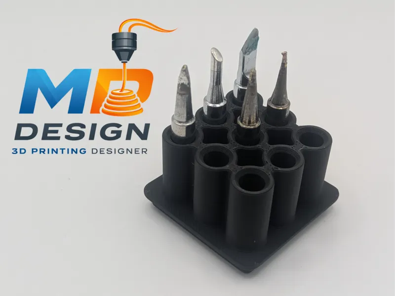 Gridfinity Solder Iron Tip Holder