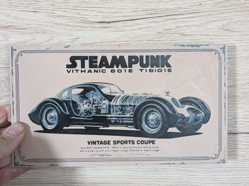 steampunk auto sport 1960