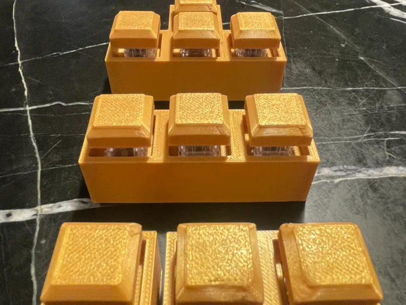 Keycap clickers