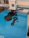 0.1mm layer, 2 walls, 25% infill