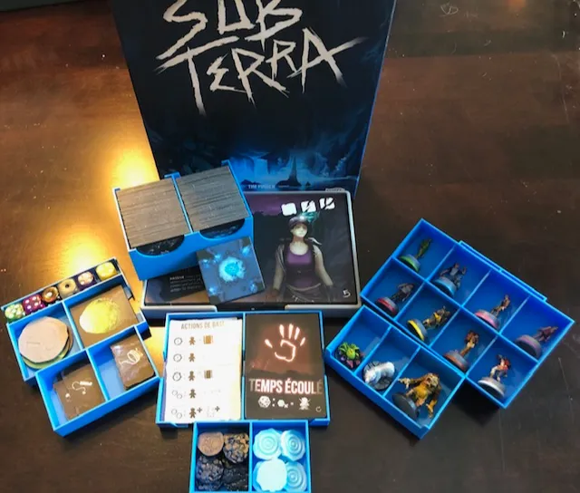 Sub Terra Board game Storage System