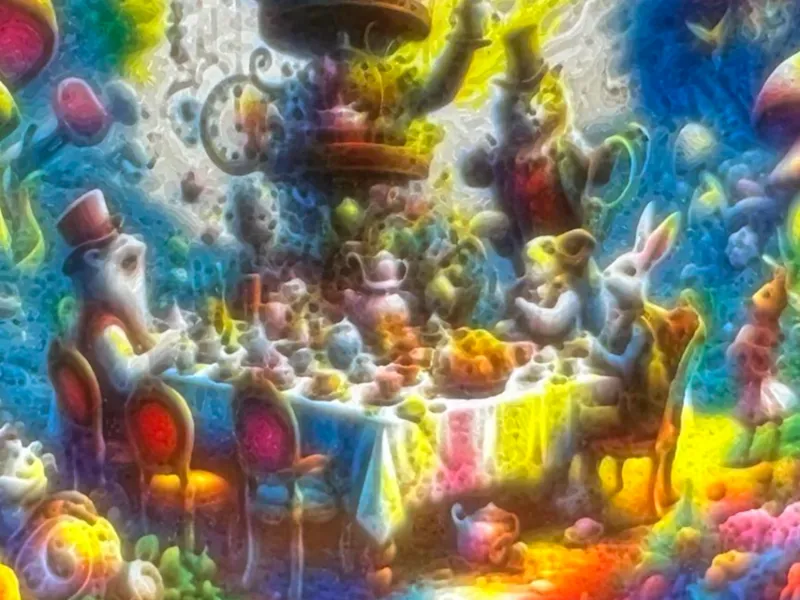 Inspired By Alice in wonderland Lithophane