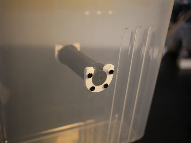 Dry Box/Cereal Box Spool Holder