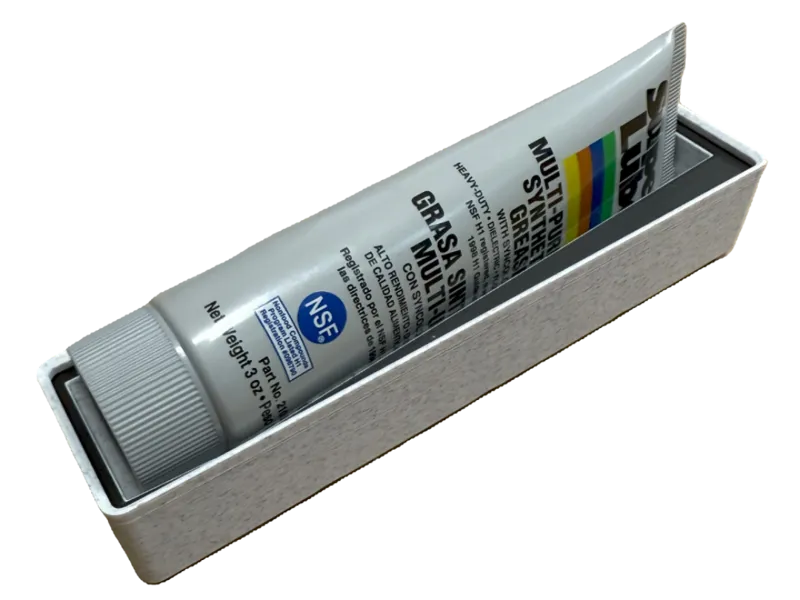 Gridfinity Super Lube storage
