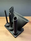 Set of vacuum cleaner attachments