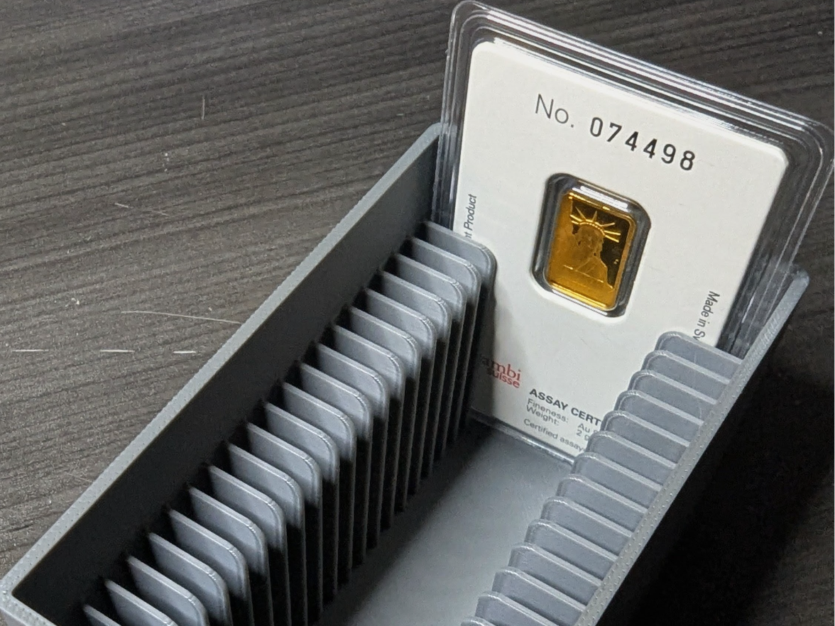 Gram Assay / TEP Card Storage Box (Holds 22)