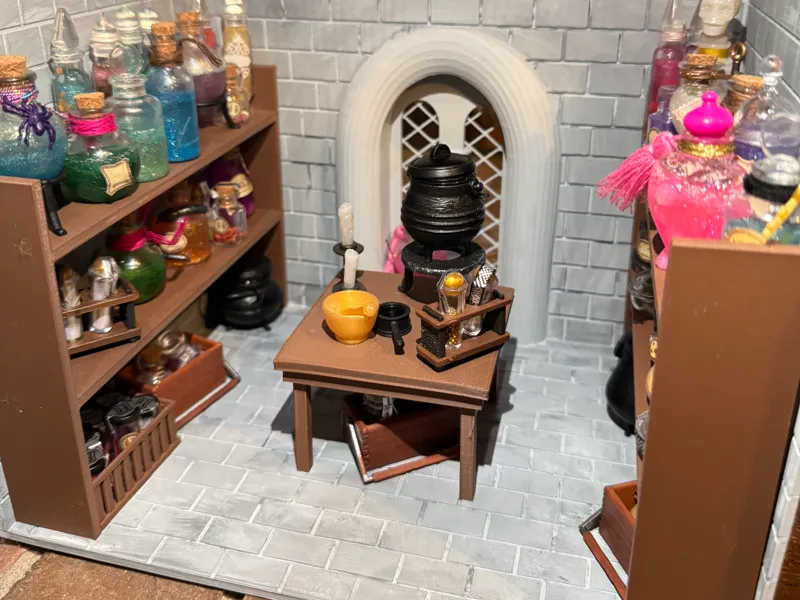Potions Room with Furniture