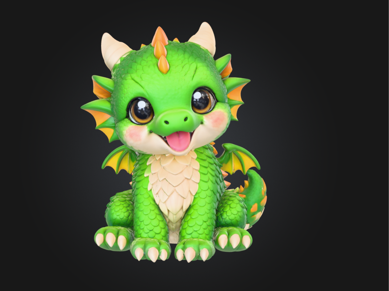 Cute Baby Dragon