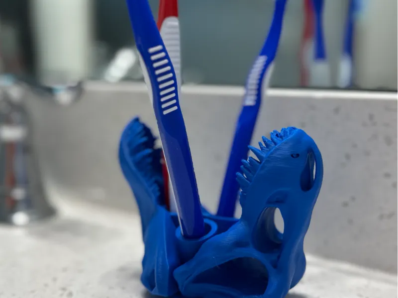 Dino Toothbrush Holder
