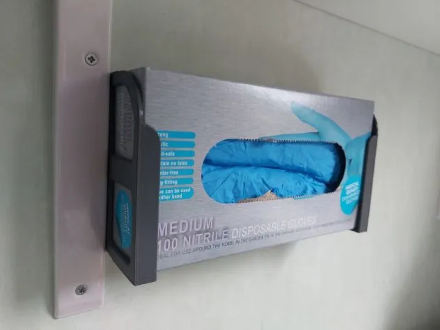 Supporto Dispenser Guanti in Lattice