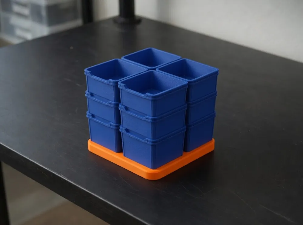 GridMatrix Modular Storage System - Free 3D Print Model - MakerWorld