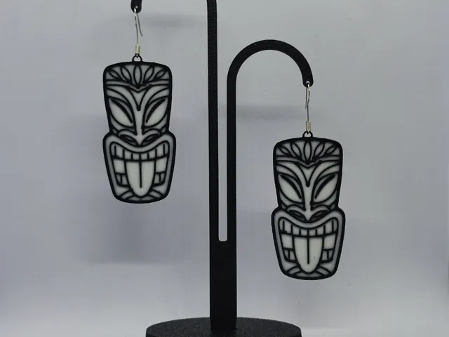 Pendientes Toa Tiki