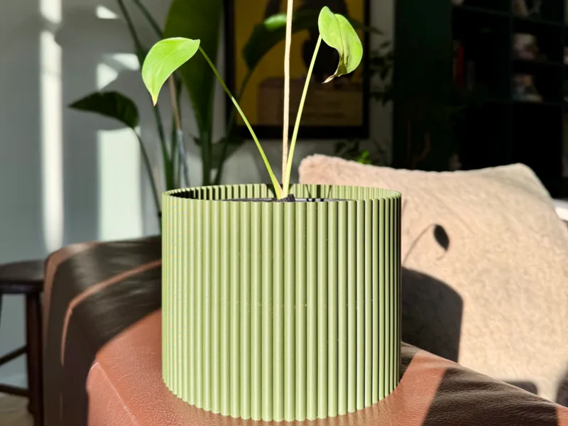 Minimalist Ribbed Pot Sleeve