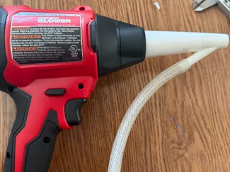 Milwaukee Precision Blower 0887-20 Venturi