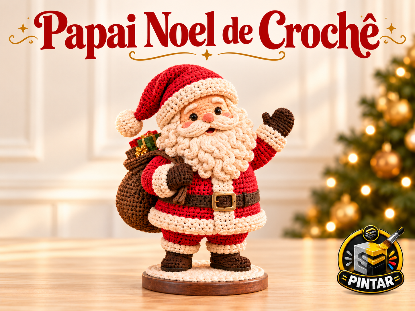 Papai Noel de croche - 1