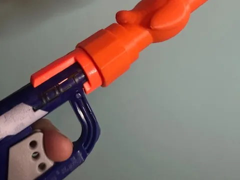 Duck Nerf Gun Barrel