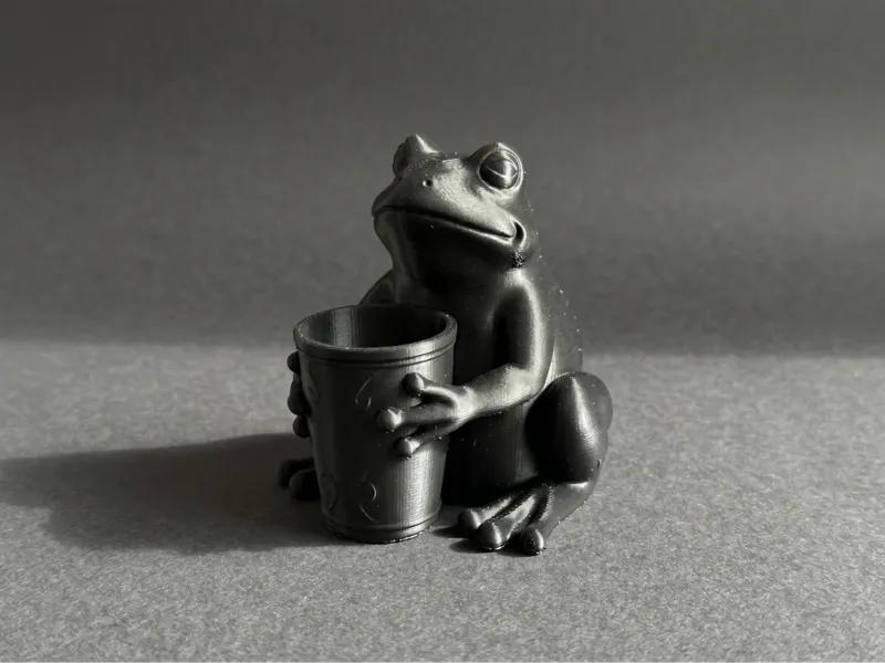 Whimsical Frog Organizer - Charming Desk Caddy & U