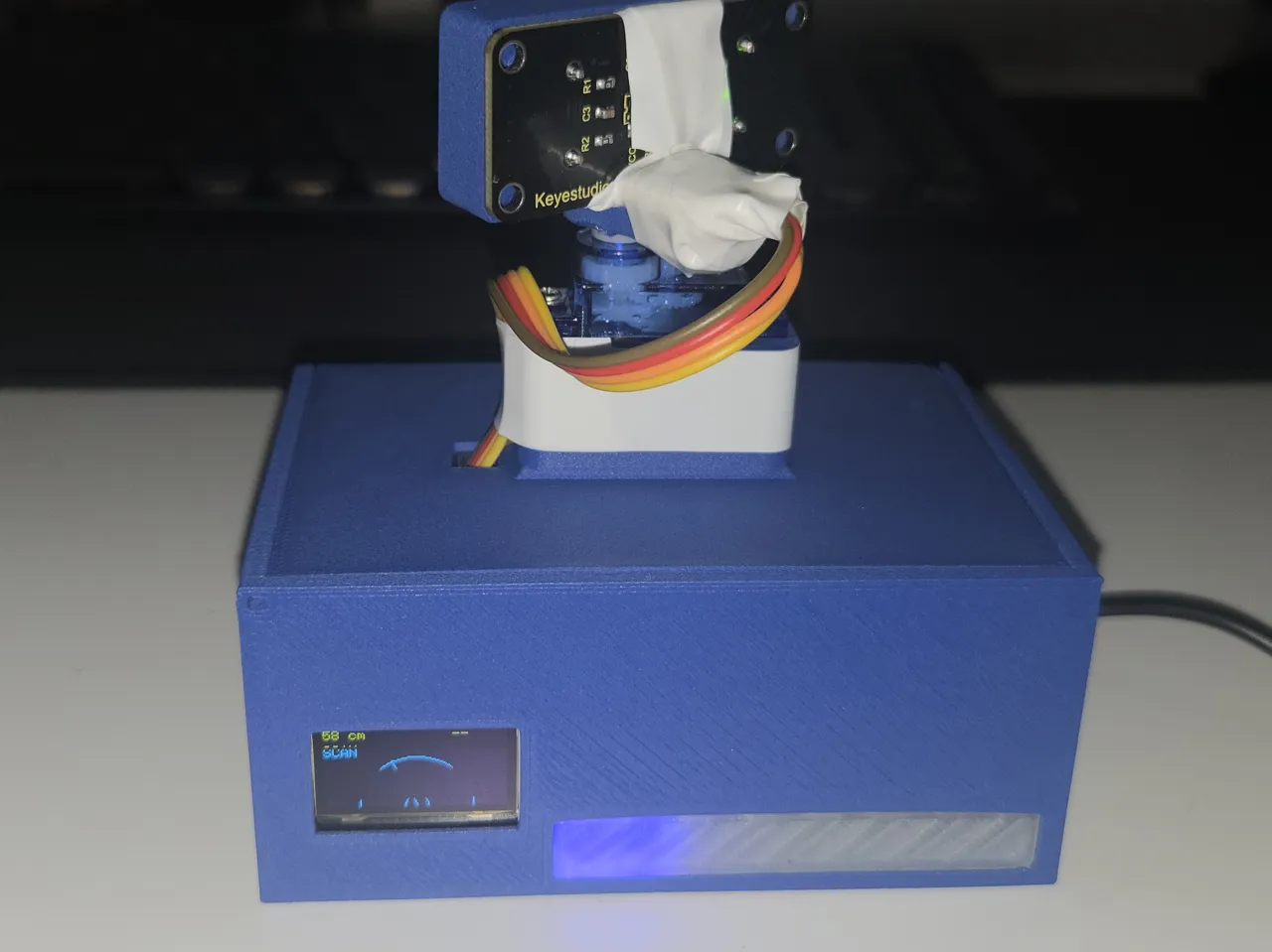 Ultrasonic Sonar Radar Station view 2